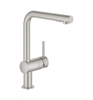 MONOMANDO COCINA EXTRAIBLE SUPERSTEEL MINTA GROHE